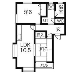 ヴィレッジ・みつ葉　B棟の物件間取画像